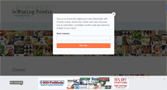 Desktop Screenshot of amusingfoodie.com
